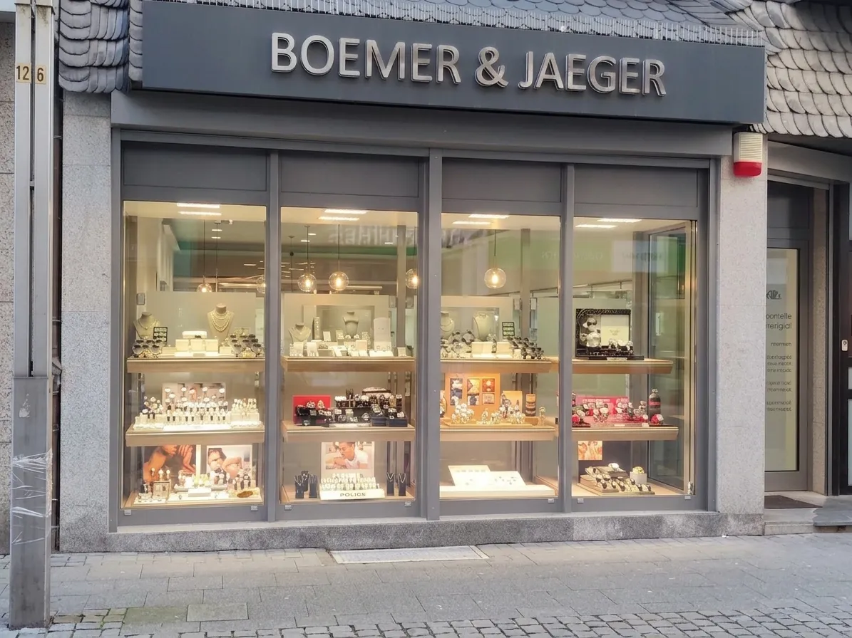 Eingang von Boemer &amp; Jaeger in der Friedrichstraße